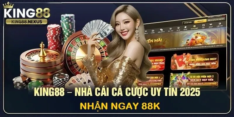 King88 - Trang Chủ King88.com Đăng Ký Nhận Ngay Lì Xì 88k King88 là một nhà cái biểu tượng cho sự phát triển mạnh mẽ của ngành giải trí trực tuyến trong thời đại số