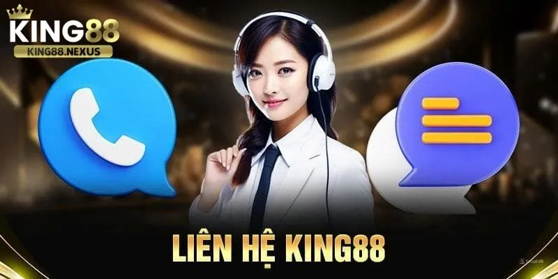 Liên hệ King88 chính là cầu nối giúp người chơi trải nghiệm dịch vụ một cách trọn vẹn nhất