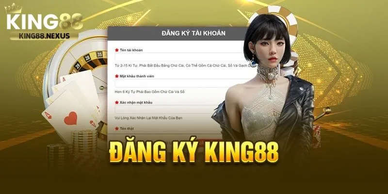 Đăng ký king88 Đăng ký king88 đang trở thành lựa chọn hàng đầu của hàng triệu người chơi